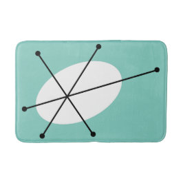 Banheiro tapete de banho azul