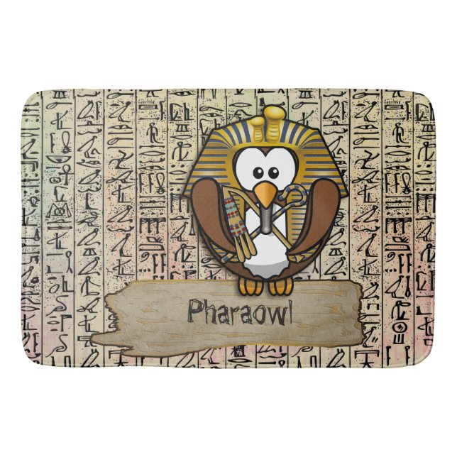 Banheiro Tapete de banho de Pharaowl (Frente)
