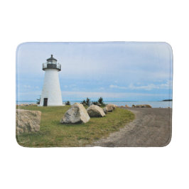 Banheiro Tapete de banho do Farol de Ned's Point, Massachus
