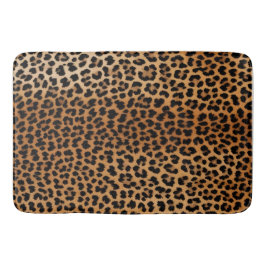 Banheiro Tapete de Banho Estampa Leopardo Chic Glamoratti 