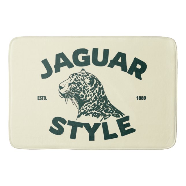 Banheiro Tapete de Banho Jaguar (Frente)
