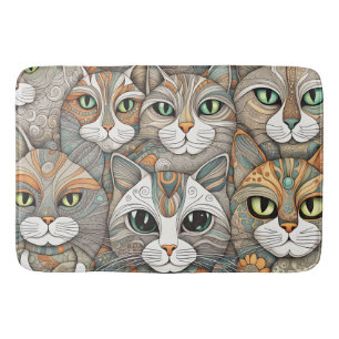 Banheiro tapete de banho para gatos