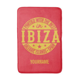 Banheiro tapete de banho personalizado de Espanha IBIZA