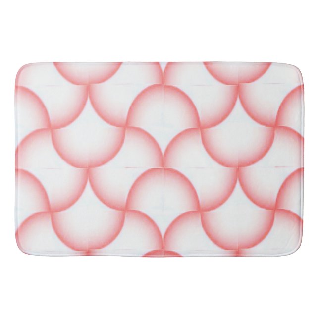 Banheiro "Vibrant Flow - Tapete de Banho Grande" (Frente)