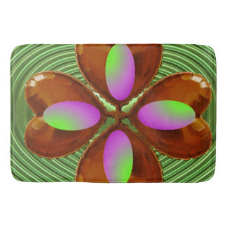 Banheiro "Vibrant Flow - Tapete de Banho Grande"