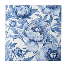 Banho Azul-Floral Nouveau Flor Nouveau