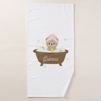 Banho Toalha de Urso Teddy Kawaii