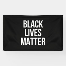 BANNER BLM Black Lives Matter