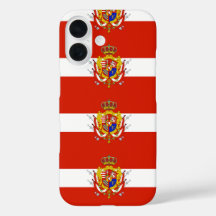 Banner branco vermelho Grão-Ducado da Toscana