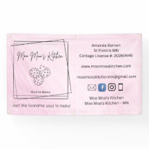 Banner da cozinha de Moo Moo