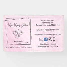 Banner da cozinha de Moo Moo