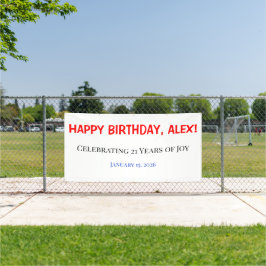 Banner de AniversárioBanners ArtísticosBanners de