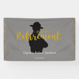 Banner de aposentadoria de soldados do Estado Negr