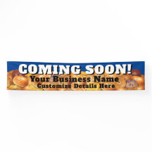 Banner de Bagel Business Personalizável em breve