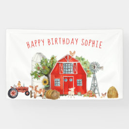 Banner de boas-vindas da Festa de aniversário do t