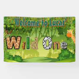 Banner de boas-vindas do Wild One