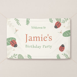 Banner de Boas-Vindas para Festa de Aniversário da