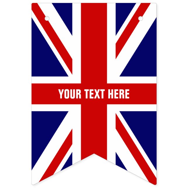 Banner de Bunting do Partido da bandeira do Reino  (Primeira Bandeira)