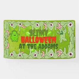 Banner de Halloween elegante