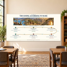 Banner de Parede Estudo da Bíblia Evangelho de Mar
