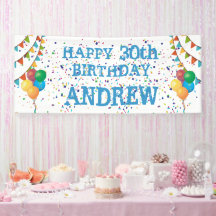 Banner de tributo de aniversário personalizado 50º