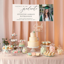 Banner do Formando da Caligrafia Moderna - Branco