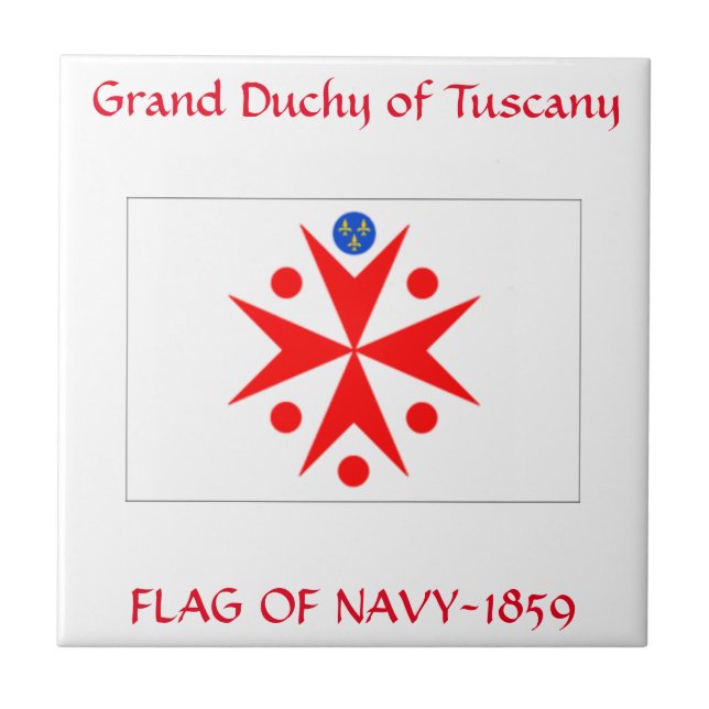 Banner Grão-Ducado da Toscana (Frente)