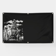 BANNER HAUNTED HOUSE