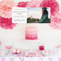 Banner moderno do Formando de fotos H - Branco