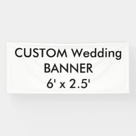 Banner personalizado 6' x 2,5'
