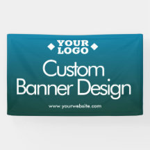 Banner personalizado do vinil de logotipo comercia