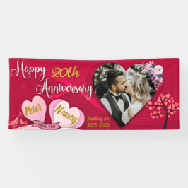 Banner Personalizável de Aniversário com fotografi