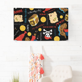 Banner Pirata do Partido do Tesouro Escuro