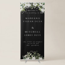 Embalagem branca e negra floral com cor aquosa ele