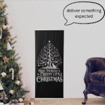 Natal Assustador Gótico Retrátil