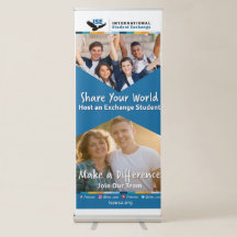 Banner retrátil vertical ISE
