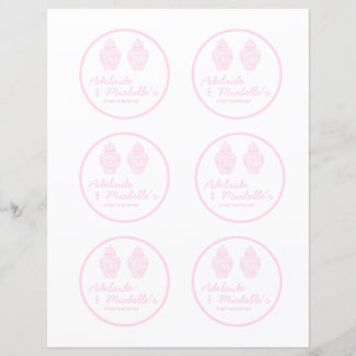 banner rosa de cor suave do jardim de disquete