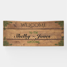 Banner Rustic Celtic Claddagh Wedding