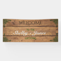 Banner Rustic Celtic Claddagh Wedding
