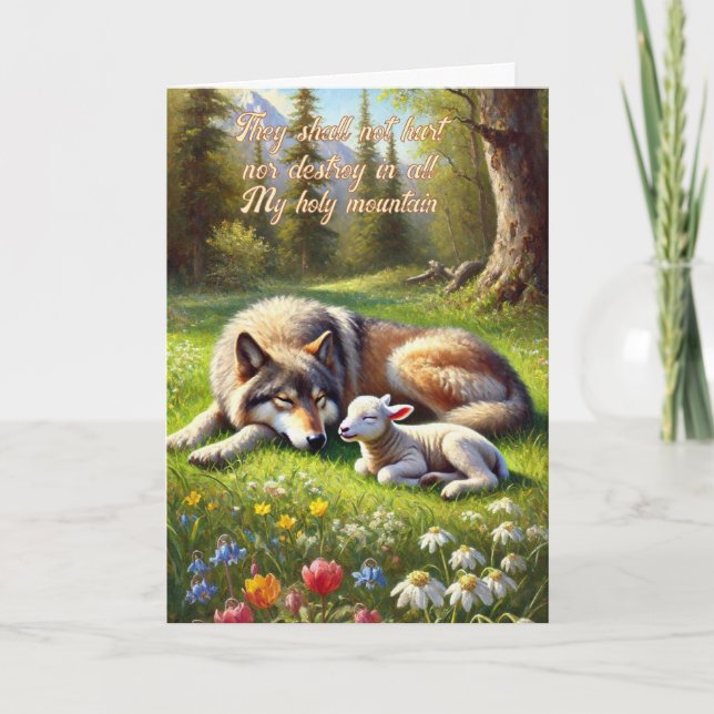 Banquete Cristão do Cartão de Tabernáculos (Frente)