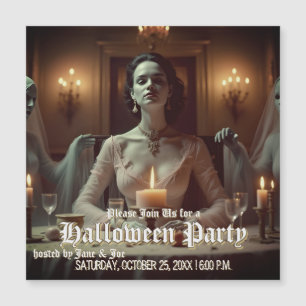 Banquete de Halloween Gótico à Luz de Velas