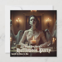Banquete de Halloween Gótico à Luz de Velas