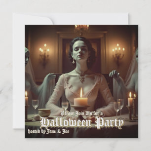 Banquete de Halloween Gótico à Luz de Velas