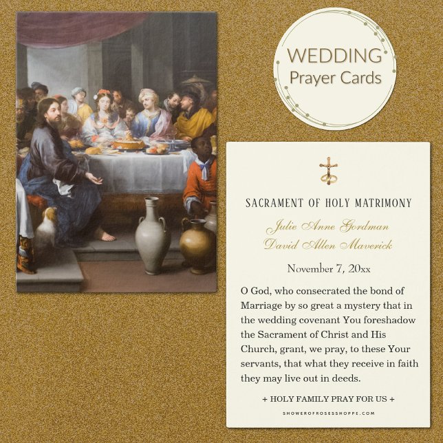 Banquete no Cartaz Sagrado do Casamento da Cana (Criador carregado)
