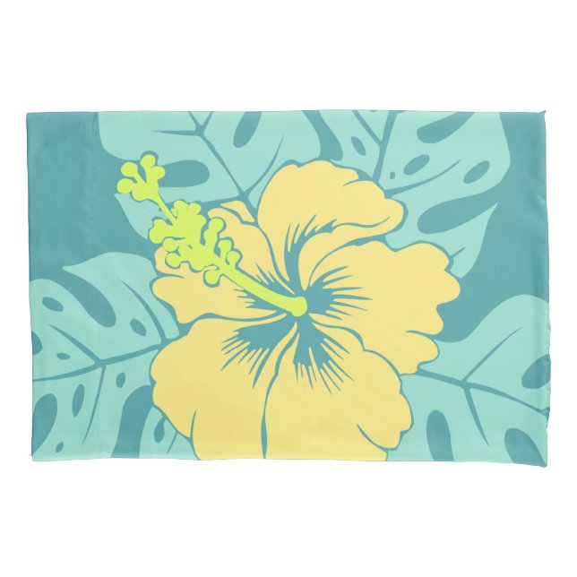 Banzai Beach Hawaiian Hibiscus Reversible Stripe (Frente)