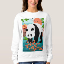 BAO SHI - Camisas de Panda - escolha estilo e tama