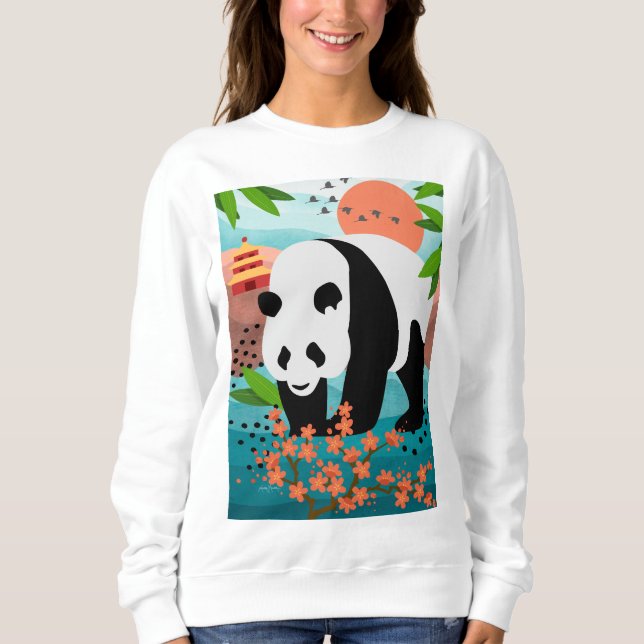 BAO SHI - Camisas de Panda - escolha estilo e tama (Frente)