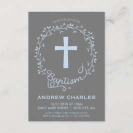 Baptismo, convite do batismo - o bebé convida