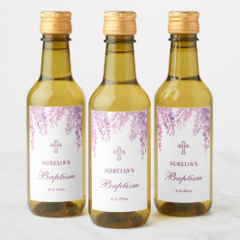 Baptismo Pequeno Wisteria Rosa