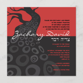 Bar ANTIGO TREE Bat Mitzvah Convite